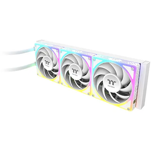 Thermaltake MAGCurve 360 Ultra ARGB Snow CPU Liquid Cooler with LCD Display